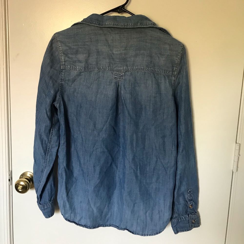 Denim Button-Up - Picture 3 of 4